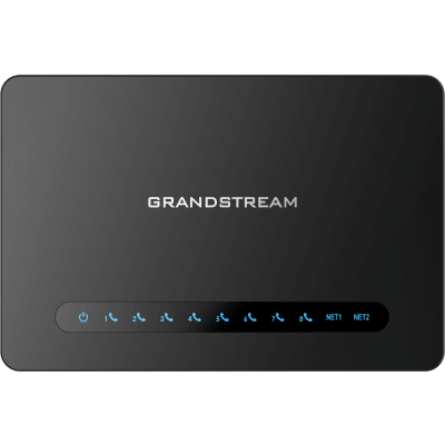 Gateway 8 Puertos FXS (Conectar Teléfono Análogo) con Router NAT Gigabit | 2 Perfiles SIP | Cifrado AES | Conferencia de Voz 3 Participantes | Calidad de Voz HD | Fax T.38 | 2 Puertos Gigabit | Aprovisionamiento Automatizado TR069