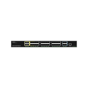 Switch de Agregación Capa 3 | 4 Puertos Gigabit Ethernet | 24 Puertos Gigabit SFP | 4 Puertos 10Gigabit SFP+ | QoS Integrada | Soporte IPv6 e IPv4 | Seguridad Avanzada | Stacking |