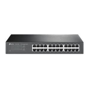 Switch Gigabit no administrable de 24 puertos 10|100|1000 Mbps para escritorio|rack