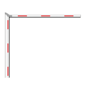Brazo Articulado 3 mts (1.5+1.5) para Barreras Hikvision Serie DSTMG520 | Requiere Enganche Articulado