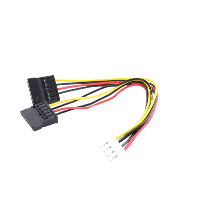 Cable Doble de Corriente SATA | Compatible con DVR´s epcom y HIKVISION | 15 cm de Longitud - Image 4