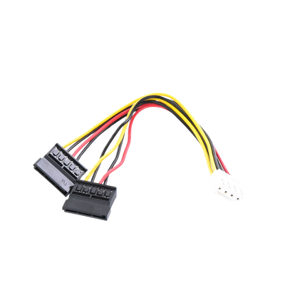 Cable Doble de Corriente SATA | Compatible con DVR´s epcom y HIKVISION | 15 cm de Longitud - Image 5