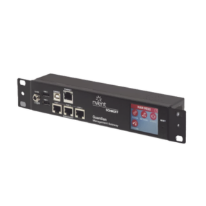 Gateway de Gestión y Monitoreo Ambiental para Centro de Datos GUARDIAN | 1U Compacto | 3 Puertos de Sensores | Pantalla LCD Táctil | SNMP, BACnet, Modbus|TCP