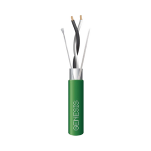 Cable de Datos EIA-485 | 2x22 AWG | Blindado Trenzado | Plenum | Bobina 305 m (1000 ft) | Verde