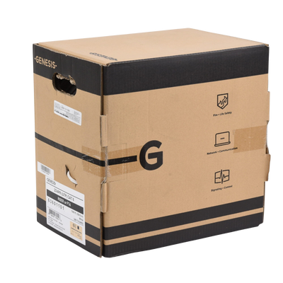 Bobina de Cable de 305 Metros (1000 Pies) UTP Cat6 Riser | Color Blanco | UL, CMR, Probado a 350 Mhz | Para Aplicaciones de CCTV, Redes de Datos, IP Megapixel, Control RS485 - Image 2