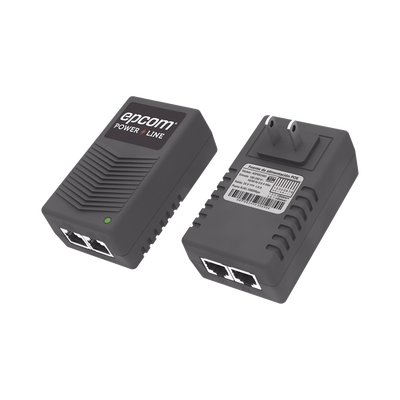 Adaptador de pared | Inyector PoE | 24 Vcc | 1 A | Controlado por chip IC | Protección contra OV, OC, SC, UV| Fácil de instalar