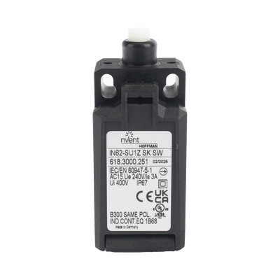 Interruptor de puerta | Automático 24-240V AC|DC | 3A máx. | Plástico y acero dulce | Compacto