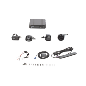 Kit DVR Móvil 1080P | Incluye 4 Cámaras TURBOHD 1080P | Modulo 4G y GPS | Soporta Memoria SD | Visualización por Hik-Connect Teams