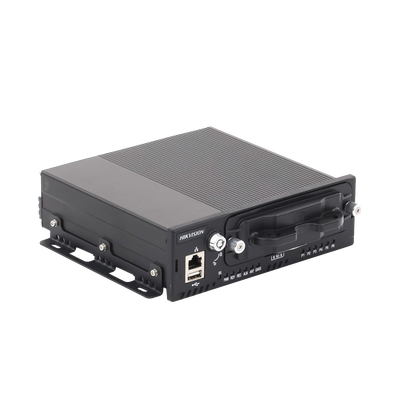 NVR Móvil Vehicular de 8 Canales | 4 PoE + 4 vía Switch | 2 Megapixel | H.265 | GPS + Sensor G | 2 Bahías HDD | RJ45 | Aluminio Industrial - Image 3