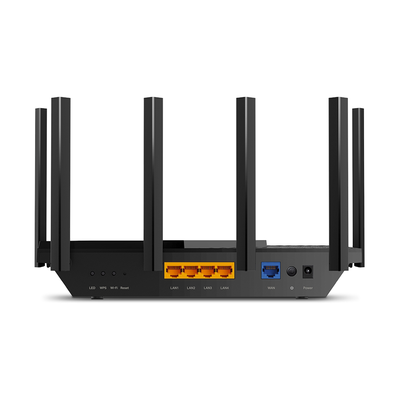 Router WiFi 6 Doble Banda | AX5400 MU-MIMO 4X4 y OFDMA | 1 puerto WAN 10|100|1000 Mbps | 4 puertos LAN 10|100|1000 Mbps | 1 puerto USB 3.0 | 6 potentes antenas | Administración App (Tether) o Página web | Protección HomeShield - Image 3