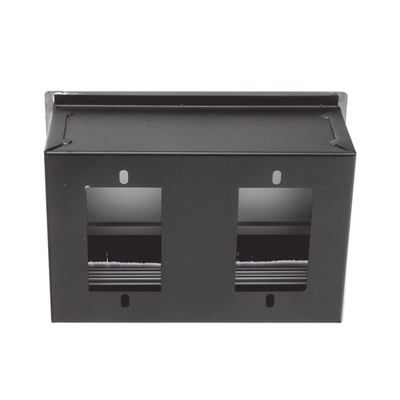 Caja Universal Vacía de 2 Módulos para Instalación en Escritorio (Voz, Datos, Video, Contactos Eléctricos), (No Incluye Accesorios) - Image 9