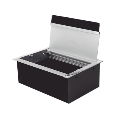 Caja Universal Vacía de 2 Módulos para Instalación en Escritorio (Voz, Datos, Video, Contactos Eléctricos), (No Incluye Accesorios) - Image 11