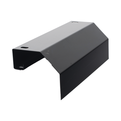 Bajada de Cable para Escalera Tubular de 1.5" de Peralte y 12" de Ancho, Acabado con Pintura Epóxica Color Negro, Ideal para Guiar y Proteger el Cableado en la Salida de la Escalera Tubular - Image 4