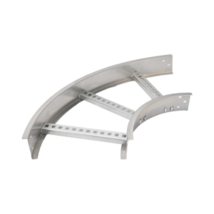 Curva Horizontal de Aluminio de 90° Perfil Z | Peralte 3 1|4" | Ancho 12" | Radio 8" | Incluye Tornillería (CHC90EZ314R8X12AK)