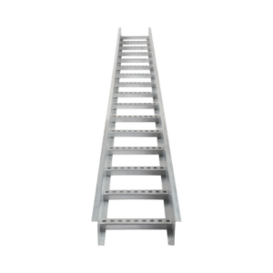 Escalera de Aluminio Portacables | Perfil Z | Peralte 3 1|4" |Paso 9" | Ancho 9" | 3.66 metros | Capacidad Máx. 205 Cables | Incluye Cople Union y Tornillería