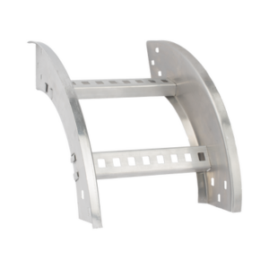 Curva Vertical Exterior de Aluminio de 90° Perfil Z | Peralte 3 1|4" | Ancho 12" | Radio 8" | Incluye Tornillería (CHVE90EZ314R8X12AK)