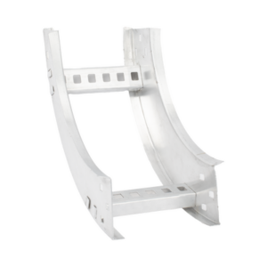 Curva Vertical Interior de Aluminio de 90° Perfil Z | Peralte 3 1|4" | Ancho 6" | Radio 8" | Incluye Tornillería