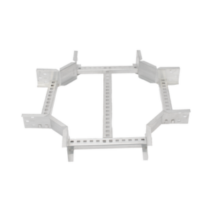 Derivación "X" Horizontal de Aluminio Perfil Z | Peralte 3 1|4" | Ancho 9"| Radio 8" | Incluye Tornillería (CHXHEZ314R8X9AK)
