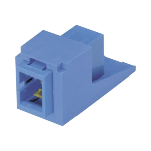 M贸dulo Acoplador SC Simplex, para Fibra 脫ptica Monomodo OS1|OS2, Tipo Mini-Com, Color Azul