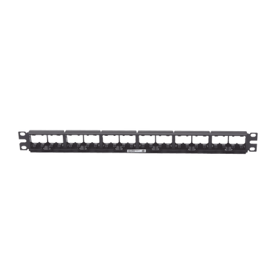 Panel de Parcheo Modular Mini-Com (Sin Conectores), Plano, Sin Blindaje, de 24 Puertos, 1UR - Image 3