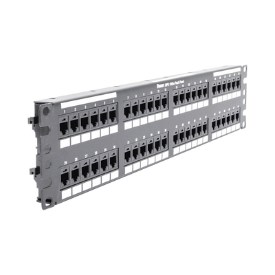 Panel de Parcheo de Impacto | Categoría 6A | 48 Puertos | 2UR | 19" | PoE++ 100W - Image 3