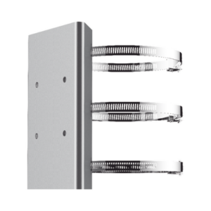 Montaje de Poste para PTZ | Acero Inoxidable | Compatible con PTZ HIKVISION