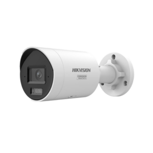 [Dual Light + ColorVu 3.0 + HikAI] Bala IP 6 Megapixel | Lente 2.8 mm | 40 mts IR + 40 Mts Luz Blanca | 2 Microfonos Integrados | Exterior IP67 | WDR 130 dB | ACUSENSE 3.0 | Metal | NEMA 4X | ACUSEEK | Anticorrosión (NEMA 4X)