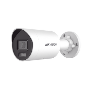 [Dual Light + ColorVu] Bala IP 8 Megapixel (4K) | Lente 2.8 mm | 40 mts IR + 40 mts Luz Blanca | Microfono Integrado | Exterior IP67 | WDR 130 dB | ACUSENSE (Filtro de Falsas Alarmas) | Captura Facial | PoE | Metal | ACUSEARCH