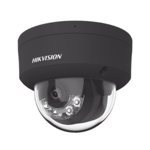 Domo IP 4 Megapixel | Color Negro | Lente 2.8 mm | Dual Light (30 mts Luz Blanca + 30 mts IR) | 2 Micrófonos Integrados | ACUSENSE | Exterior IP67 | IK10 | WDR 120 dB | PoE | ONVIF | Micro SD | Metal | ACUSEEK