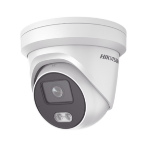 Turret IP 4 Megapixel | Imagen a Color 24|7 | Lente 4 mm | Luz Blanca 30 mts | WDR 130 dB | Exterior IP67 | Micrófono Integrado | Captura Facial | Videoanaliticos (Filtro de Falsas Alarmas) | Metal | MicroSD