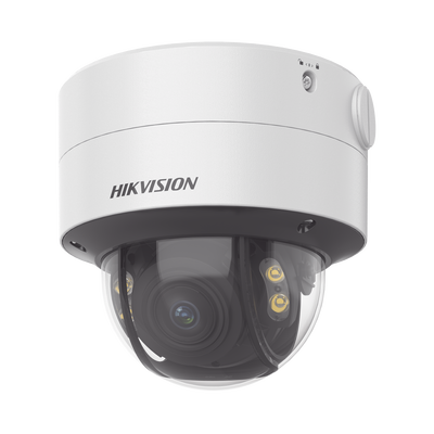 Domo IP 4 Megapixel | Imagen a Color 24|7 | Lente 3.6 - 9 mm | Luz Blanca 40 mts | WDR 130 dB | Exterior IP67 | IK10 | Captura Facial | ACUSENSE | MicroSD | ACUSEARCH