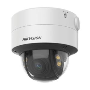 Domo IP 4 Megapixel Lente 2.8 a 12 mm | Imagen a Color 24|7 (ColorVu) | 40 mts Luz Blanca | WDR 130 dB | Exterior IP67 | IK10 | Captura Facial | ACUSENSE | Micro SD | ACUSEARCH