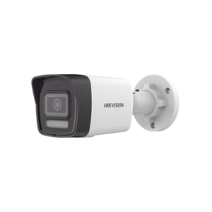 Cámara Bala IP | 4 Megapixel | Dual Light IR 30 m (98.4 ft) + Luz Blanca 20 m (65.6 ft) | Ángulo 98.2° | IP67 | PoE | Audio Integrado