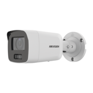 Bala IP 8 Megapixel (4K) | Imagen a Color 24|7 | Lente 2.8 mm | Luz Blanca 40 mts | Exterior IP67 | WDR 130 dB | Entrada y Salida de Audio y Alarma | Captura Facial | ONVIF | Micro SD | Micrófono Integrado