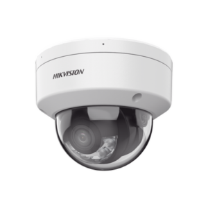 Cámara Domo IP | 4 Megapixel | Dual Light 40 m (131.2 ft) | Darkfighter S | WDR 130 dB | IP67 | IK10 | Audio Bidireccional | Analíticos AcuSense