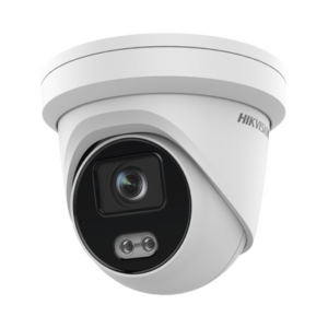Turret IP 4 Megapixel | Imagen a color 24|7 | Lente 4 mm | Luz Blanca 40 mts | Exterior IP67 | Micrófono Integrado | WDR 120 dB | Audio y Alarma | Onvif | MicroSD