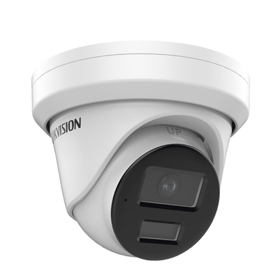 Cámara Turret IP | 6 Megapixel | IR 40 m (131.2 ft) | Lente 2.8 mm | 104° | IP67 | PoE | Audio y Alarmas I|O | MicroSD 512 GB | 4 Analíticos IA - Image 2