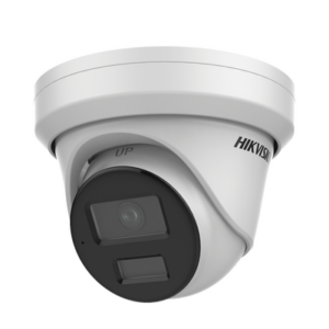 Cámara Turret IP | 6 Megapixel | IR 40 m (131.2 ft) | Lente 2.8 mm | 104° | IP67 | PoE | Audio y Alarmas I|O | MicroSD 512 GB | 4 Analíticos IA