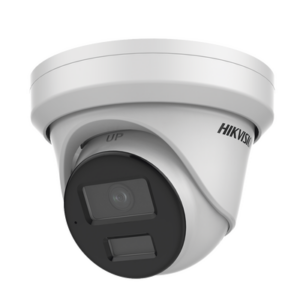 Cámara Turret IP | 8 Megapixel (4K) | Lente 2.8 mm | Ángulo 111° | IR 40 m (131.2 ft) | Audio Bidireccional | IP67 | PoE | 4 Analíticos IA Intercambiables