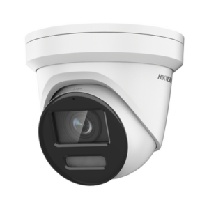 Turret IP 8 Megapixel | Imagen a color 24|7 | Lente 2.8 mm | Micrófono Integrado |Luz Blanca 40 mts | Exterior IP67 | Micrófono Integrado | WDR 130 dB | Entrada y salida de Audio y Alarma | Onvif | MicroSD