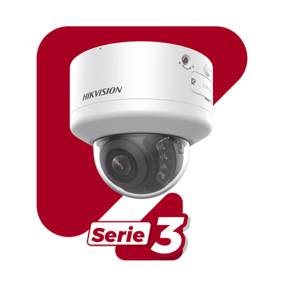 Cámara Domo IP | 8 Megapixel (4K UHD) | Lente Motorizado 2.7-13.5 mm | IR EXIR 40 m (131.2 ft) | WDR 130 dB | 4 Analíticos IA Seleccionables | IP66 | IK10 | PoE+ - Image 2
