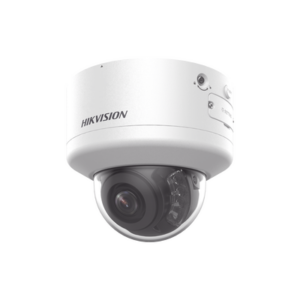 Cámara Domo IP | 8 Megapixel (4K UHD) | Lente Motorizado 2.7-13.5 mm | IR EXIR 40 m (131.2 ft) | WDR 130 dB | 4 Analíticos IA Seleccionables | IP66 | IK10 | PoE+