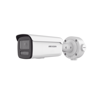 Cámara Bala IP | 8 Megapixel | Dual Light 60 m (196.9 ft) | Darkfighter S | WDR 130 dB | 4 Analíticos Avanzados | IP67