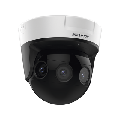 PanoVu Series | Vista Panorámica 180° | 16 Megapixel en Total | 4 Lentes 2.8 mm (4 Lentes 4 Megapixel) | 20 mts IR | Exterior IP67 | IK10 | 12 Vcc | PoE+ | Micro SD - Image 2