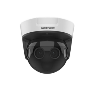 PanoVu Series | Vista Panorámica 180° | 16 Megapixel en Total | 4 Lentes 2.8 mm (4 Lentes 4 Megapixel) | 20 mts IR | Exterior IP67 | IK10 | 12 Vcc | PoE+ | Micro SD