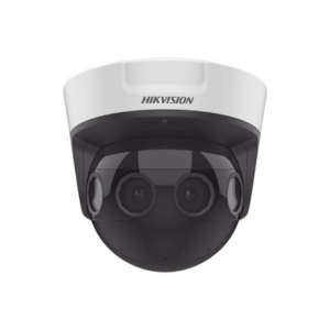PanoVu Series | Vista Panorámica 180° | 32 Megapixel en Total | 4 Lentes 2.8 mm (4 Lentes 8 Megapixel) | 20 mts IR | Exterior IP67 | IK10 | 12 Vcc | PoE+ | Micro SD