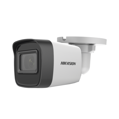 Bala TURBOHD 5 Megapixel | Lente 2.8 mm | 4 Tecnologías (TVI | AHD | CVI | CVBS) | 30 mts SMART IR EXIR | Exterior IP67 | dWDR | Metal