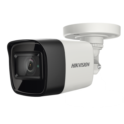 Bala TURBOHD 4K (8 Megapixel) | Gran Angular 102° | Lente 2.8 mm | Exterior IP67 | IR EXIR 30 mts | dWDR | Metal