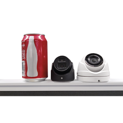 Ultra Mini Turret TURBO 2 Megapixeles (1080p) | Gran Angular | Lente 2.8 mm | 20 mts IR EXIR | Exterior IP67 | 4 Tecnologías (TVI | AHD | CVBS) | dWDR | Color Negro - Image 3