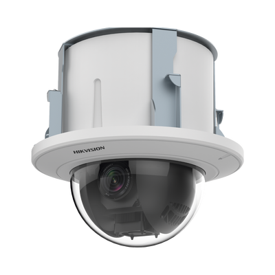 PTZ IP 2 Megapixel | 25X Zoom | Uso en Plafon | ACUSENSE | DARKFIGHTER | IK10 | Entrada y Salida de Audio y Alarmas | WDR 120 dB | HLC | EIS | PoE+ | Metal | microSD